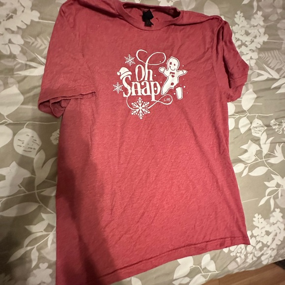 Anvil Tops - Red holiday shirt